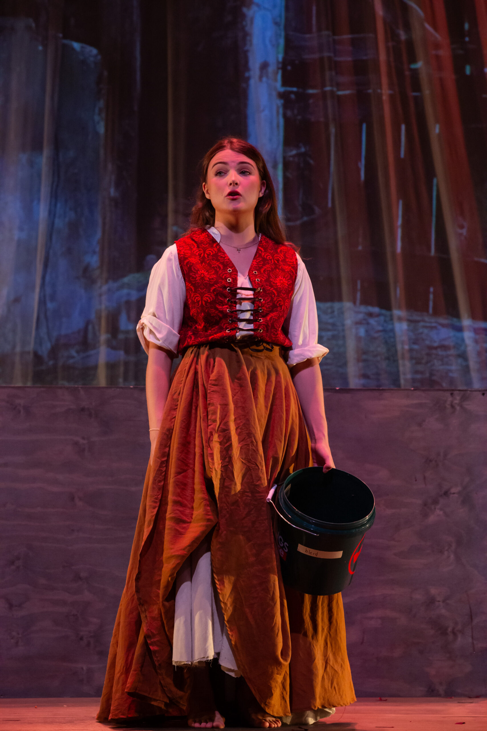 Molly Walker action acting shot